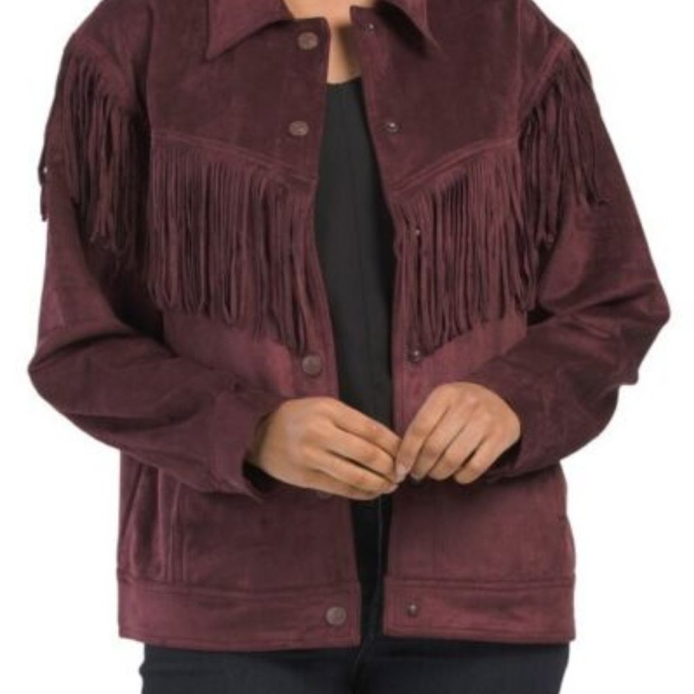 Free People We The Free Cosmic Karma Jacket Wine Size Medium (M) OB1463778 NWT